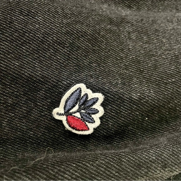 Black Elastic Waistband Pants magenta skateboards - Picture 3 of 6